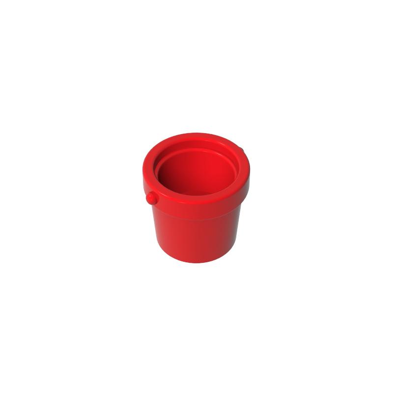 95343 | Utensil Bucket 1 x 1 x 1 Tapered with Handle Holders