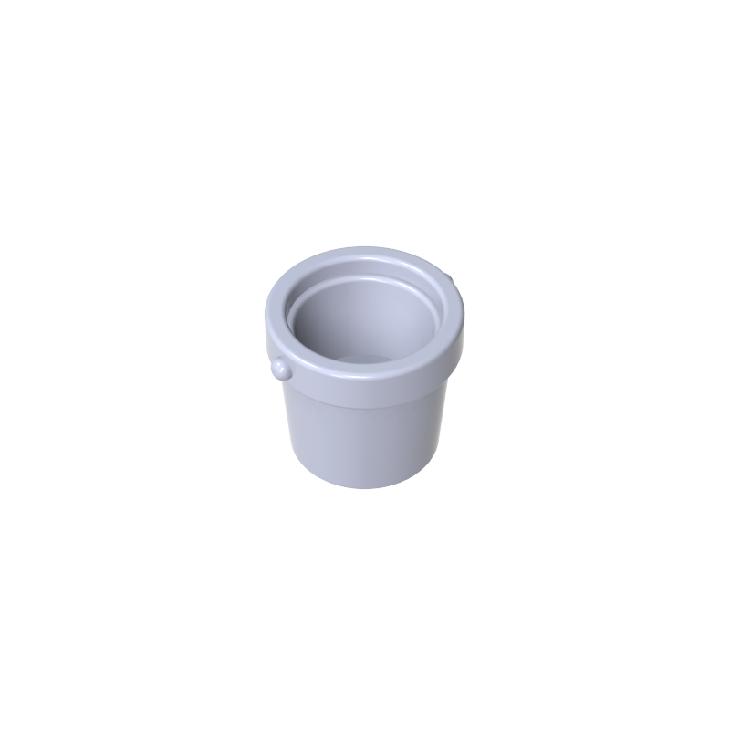 95343 | Utensil Bucket 1 x 1 x 1 Tapered with Handle Holders
