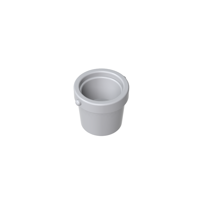 95343 | Utensil Bucket 1 x 1 x 1 Tapered with Handle Holders