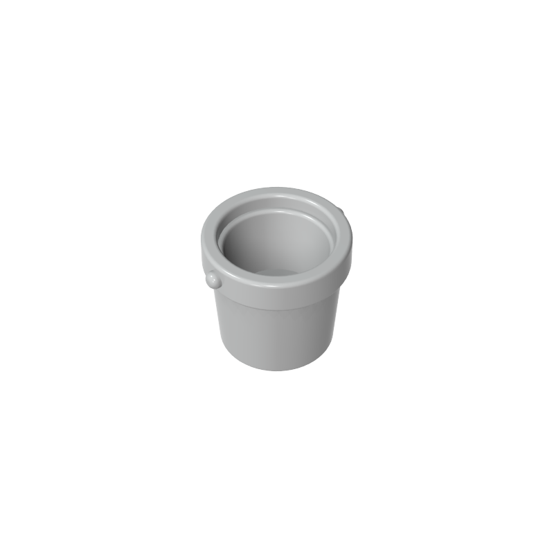95343 | Utensil Bucket 1 x 1 x 1 Tapered with Handle Holders