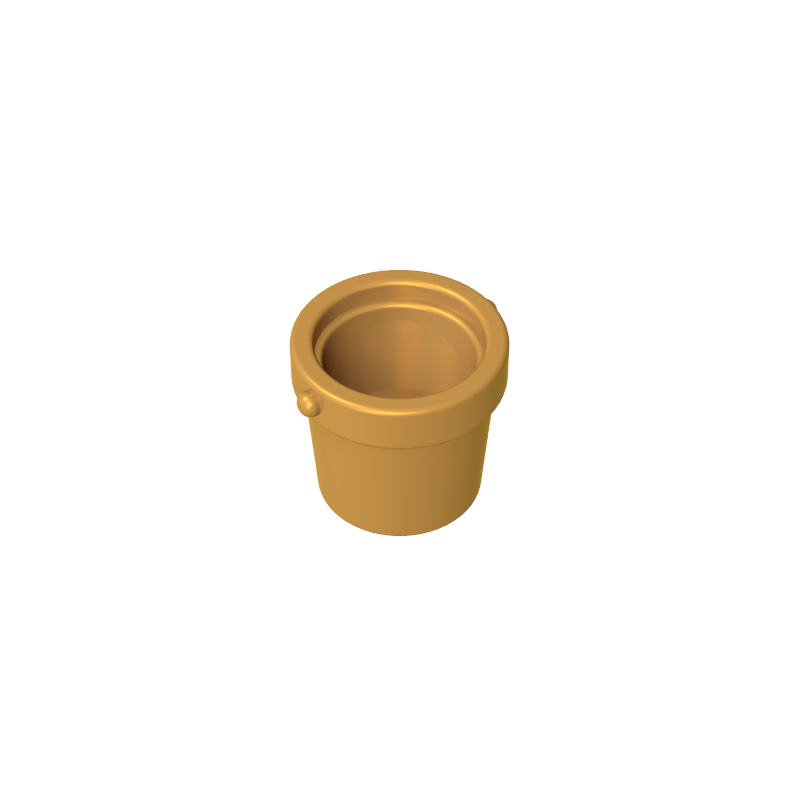 95343 | Utensil Bucket 1 x 1 x 1 Tapered with Handle Holders