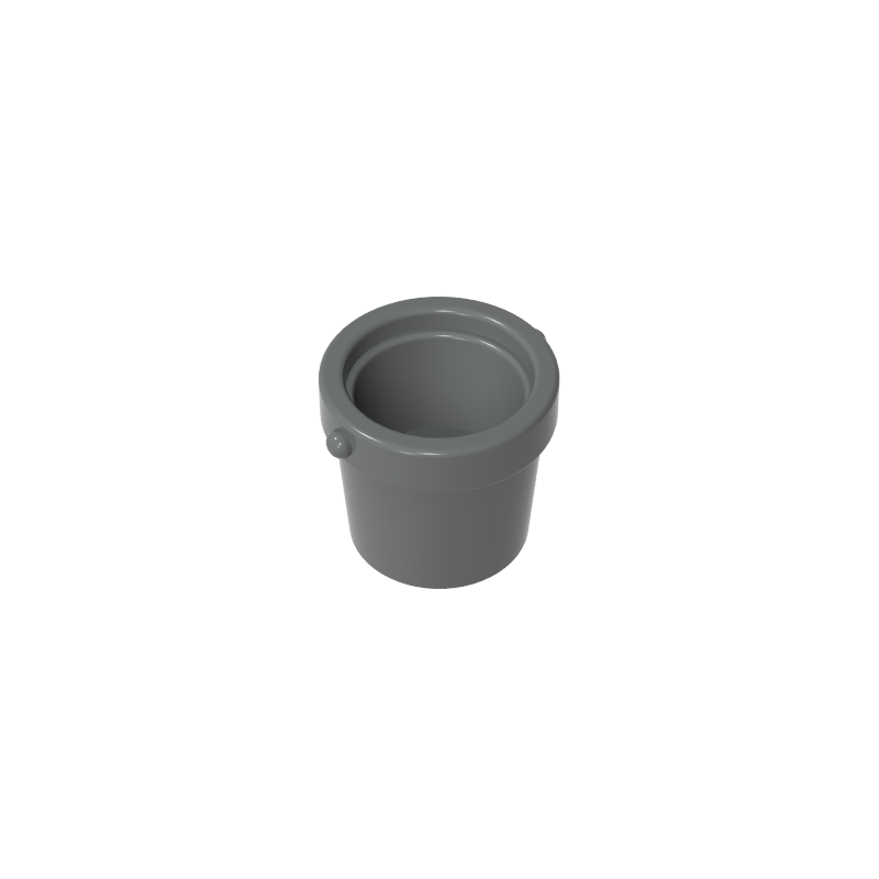 95343 | Utensil Bucket 1 x 1 x 1 Tapered with Handle Holders