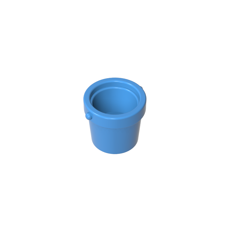 95343 | Utensil Bucket 1 x 1 x 1 Tapered with Handle Holders