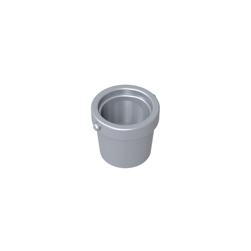 95343 | Utensil Bucket 1 x 1 x 1 Tapered with Handle Holders