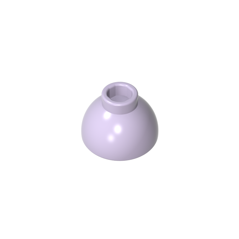 20952 | Brick, Round 1 1/2 x 1 1/2 x 2/3 Dome Top