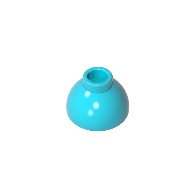 20952 | Brick, Round 1 1/2 x 1 1/2 x 2/3 Dome Top