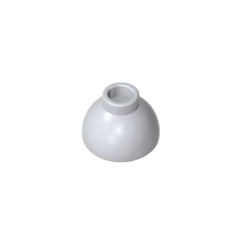 20952 | Brick, Round 1 1/2 x 1 1/2 x 2/3 Dome Top