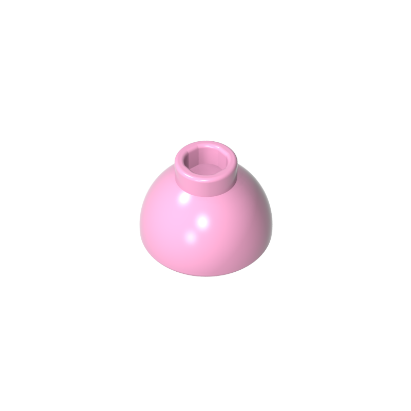 20952 | Brick, Round 1 1/2 x 1 1/2 x 2/3 Dome Top
