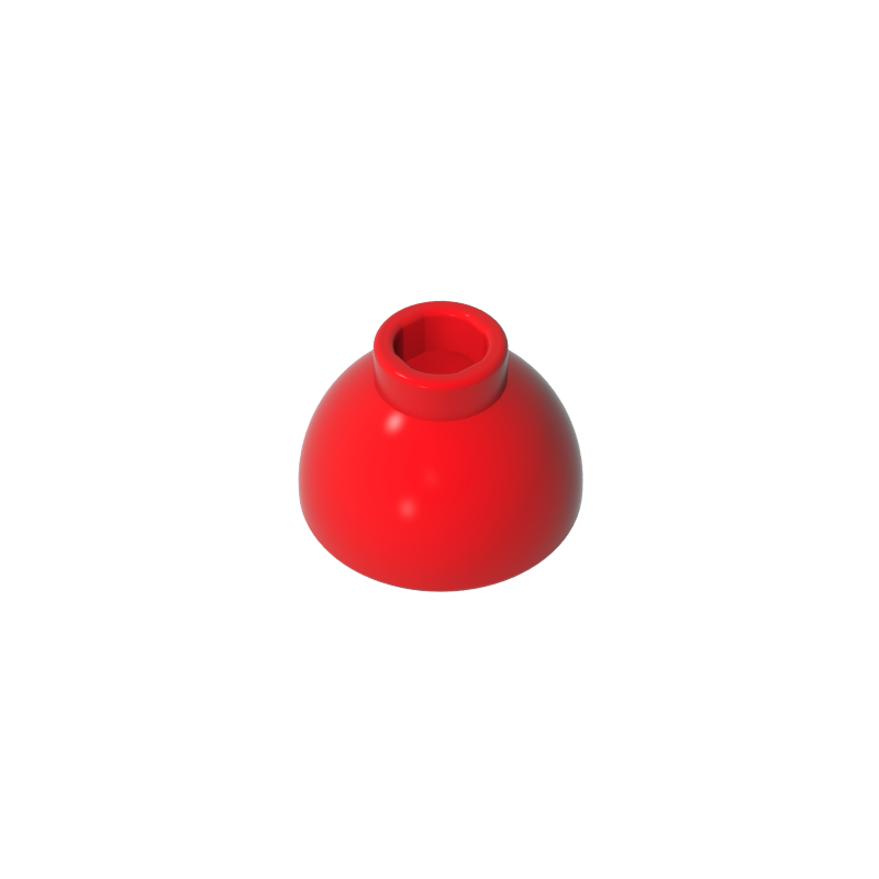 20952 | Brick, Round 1 1/2 x 1 1/2 x 2/3 Dome Top