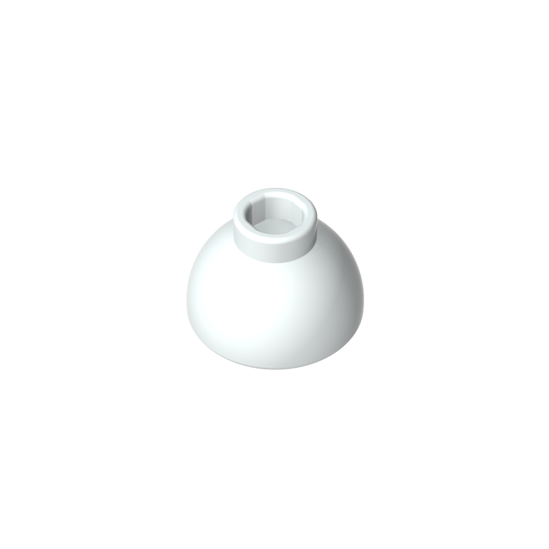 20952 | Brick, Round 1 1/2 x 1 1/2 x 2/3 Dome Top