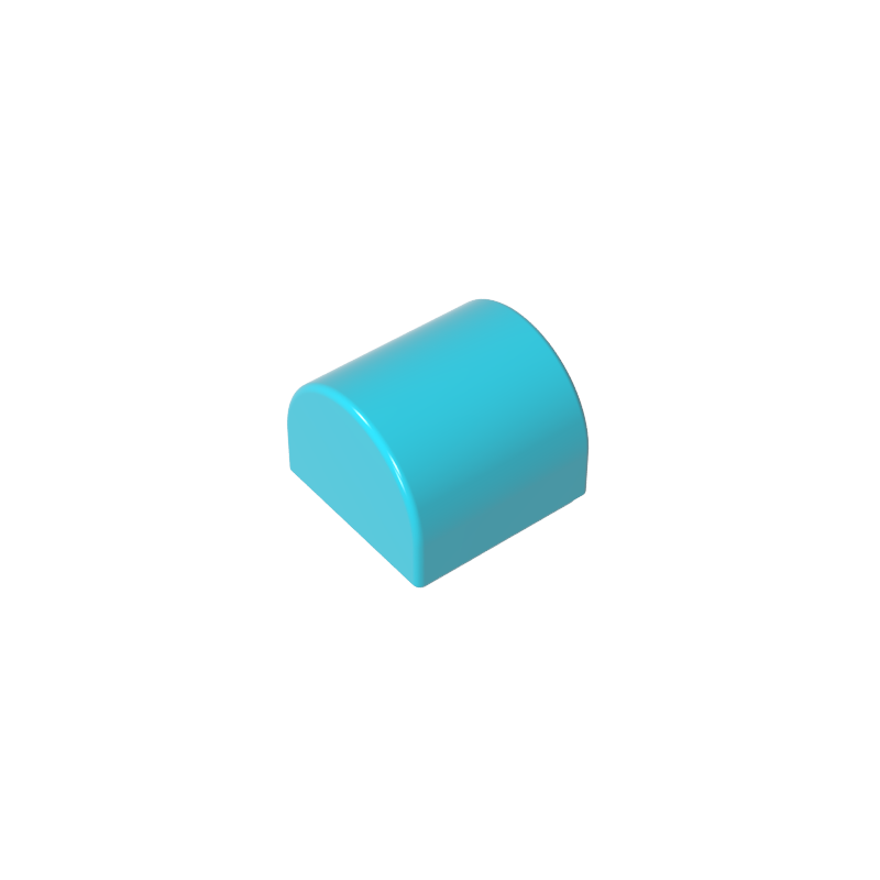 49307 | Slope, Curved 1 x 1 x 2/3 Double