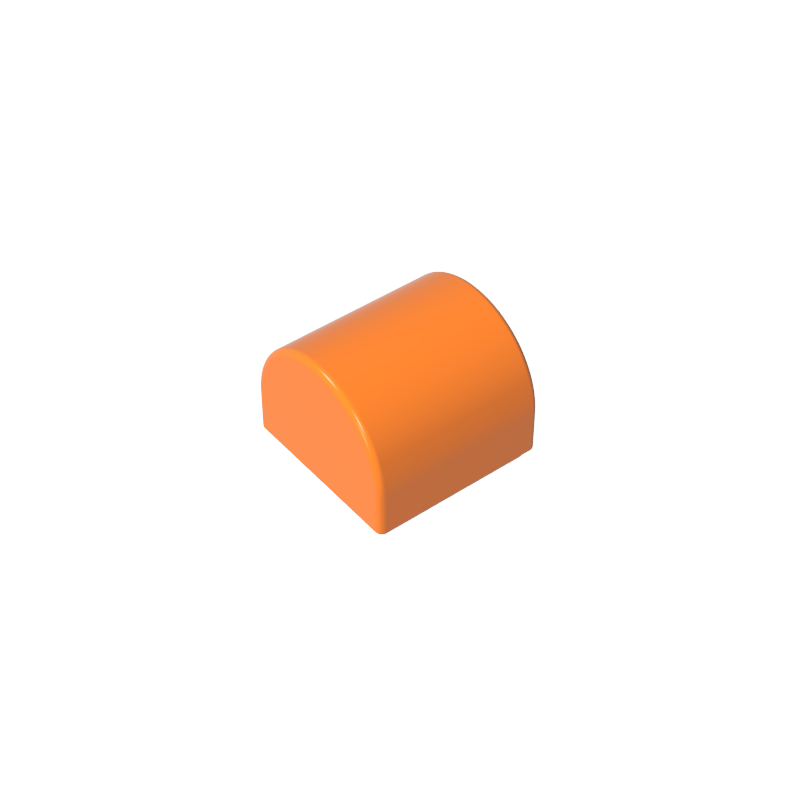 49307 | Slope, Curved 1 x 1 x 2/3 Double