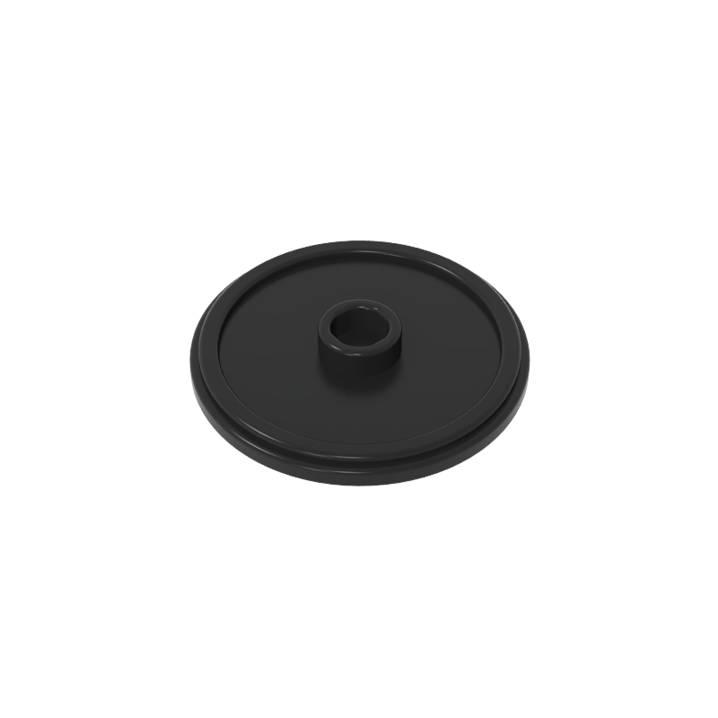 91884 | Shield Circular / Round Rimmed Face with Stud