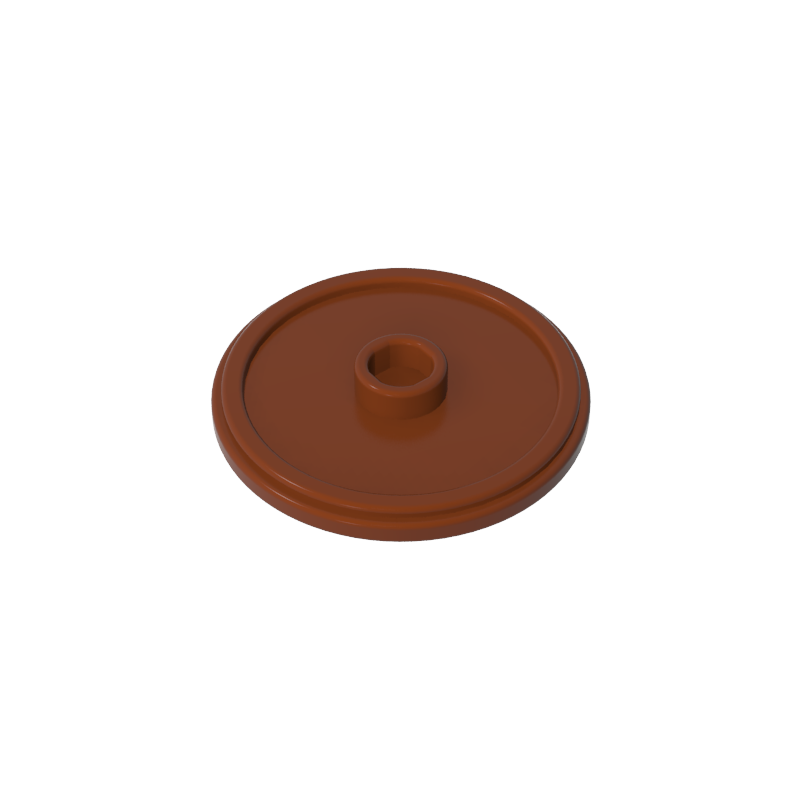 91884 | Shield Circular / Round Rimmed Face with Stud