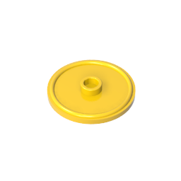 91884 | Shield Circular / Round Rimmed Face with Stud