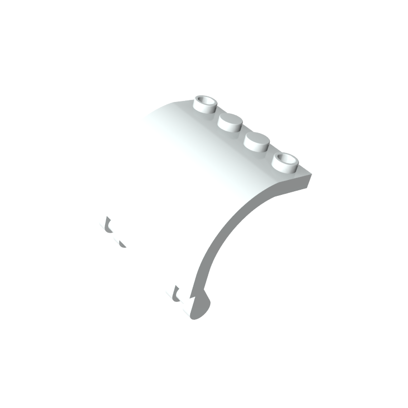 18910 | Panel 3 x 4 x 3 Curved with Double Clip Hinge