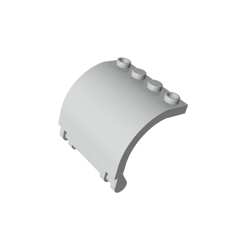 18910 | Panel 3 x 4 x 3 Curved with Double Clip Hinge