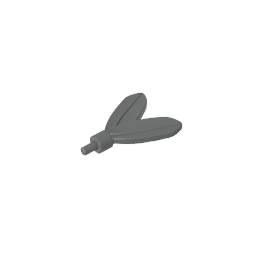 30126 | Headgear Accessory Plume Feathers with Pin