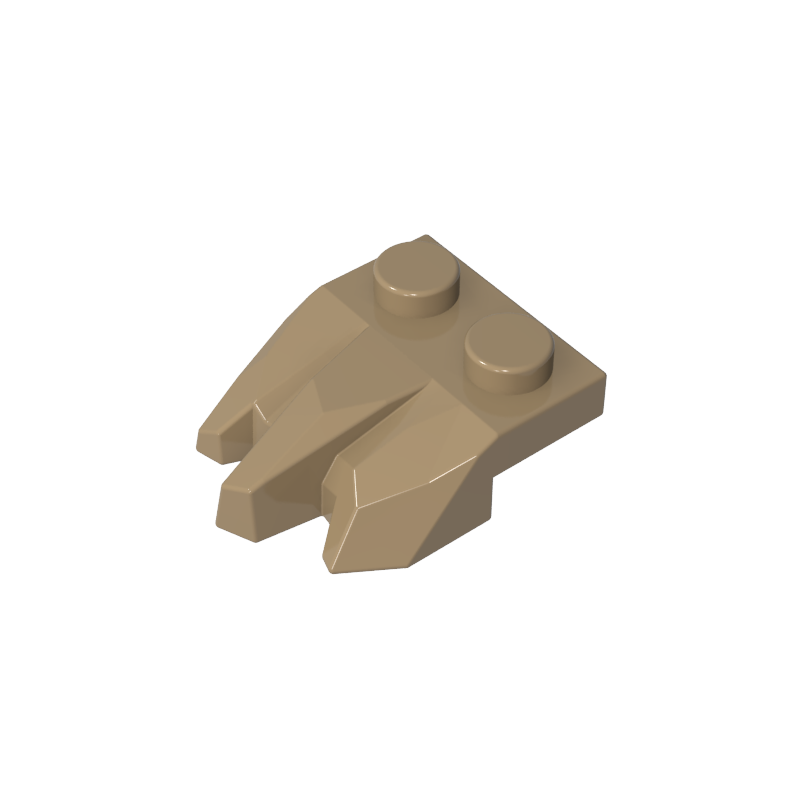 27261 | Plate, Modified 1 x 2 with 3 Claws / Rock Fingers