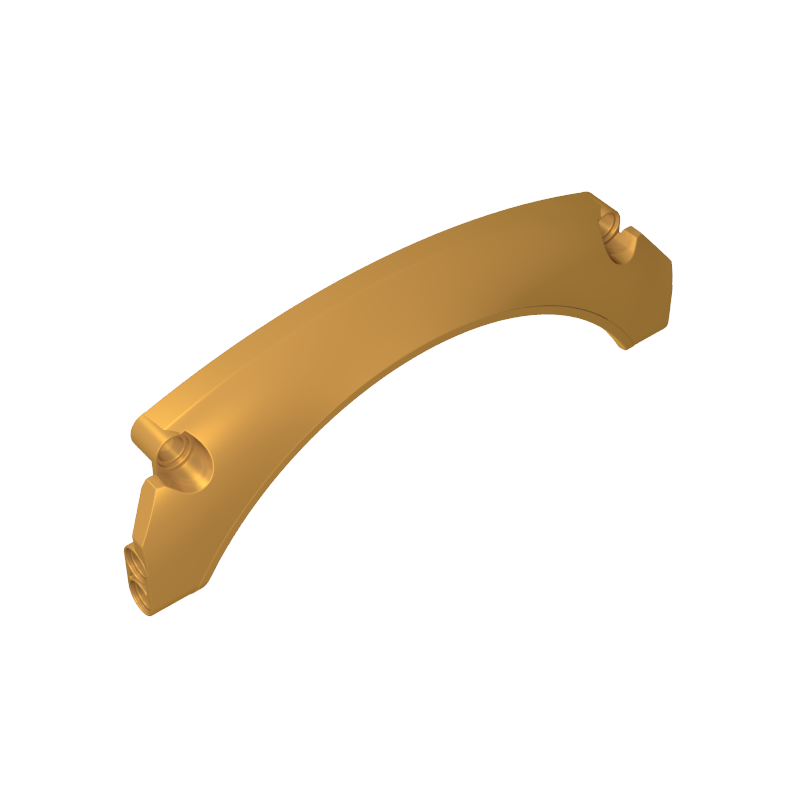 67141 | Technical Panel Car Mudguard Arched #40 15 x 2 x 5 Rounded Top