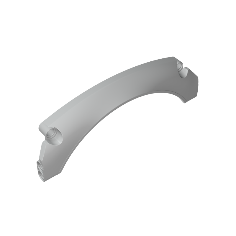67141 | Technical Panel Car Mudguard Arched #40 15 x 2 x 5 Rounded Top
