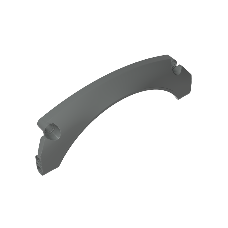 67141 | Technical Panel Car Mudguard Arched #40 15 x 2 x 5 Rounded Top