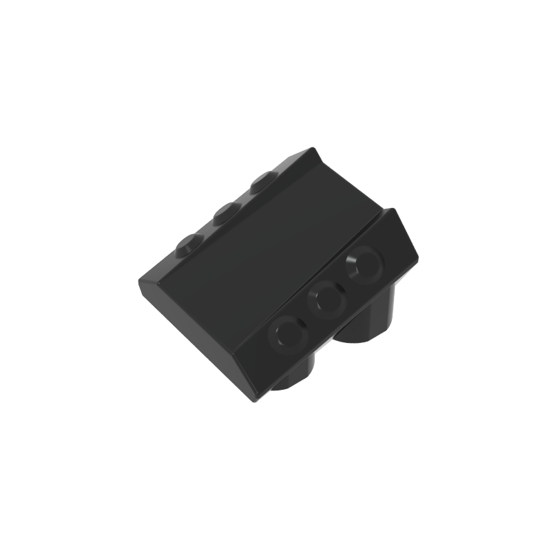30603 | Brick, Modified 2 x 2 No Studs, Sloped with 6 Side Pistons Raised