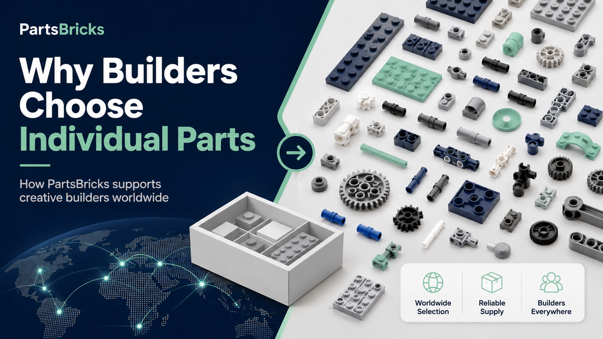 Why More MOC Builders Are Choosing Individual Parts Over Kits