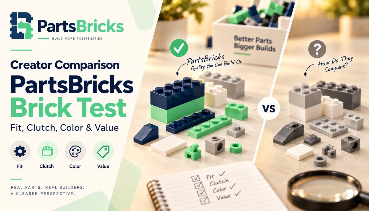 PartsBricks vs LEGO Parts: Building Block Comparison