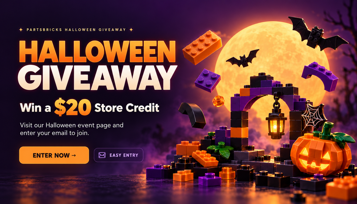 PartsBricks Halloween Giveaway: Win a $20 Store Credit 🎃