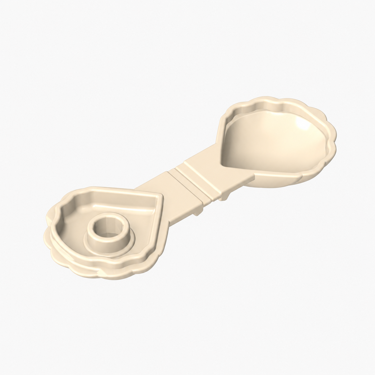 30218 | Clam Shell, Folding - Continuous Scalloped Inner Lip