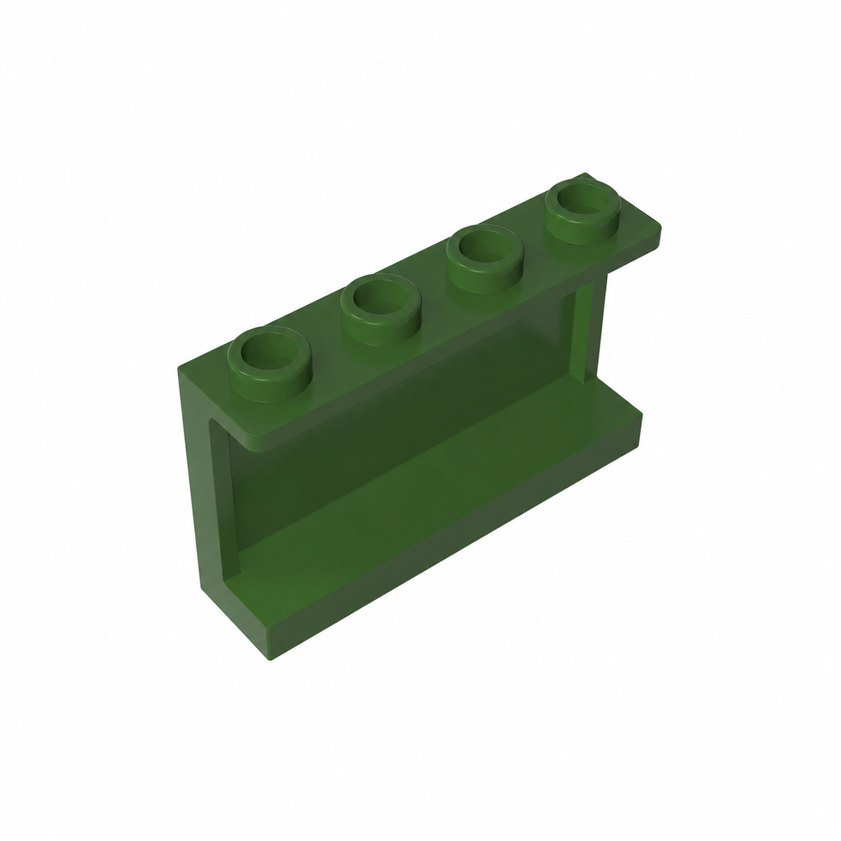 14718 | Panel 1 x 4 x 2 with Side Supports - Hollow Studs