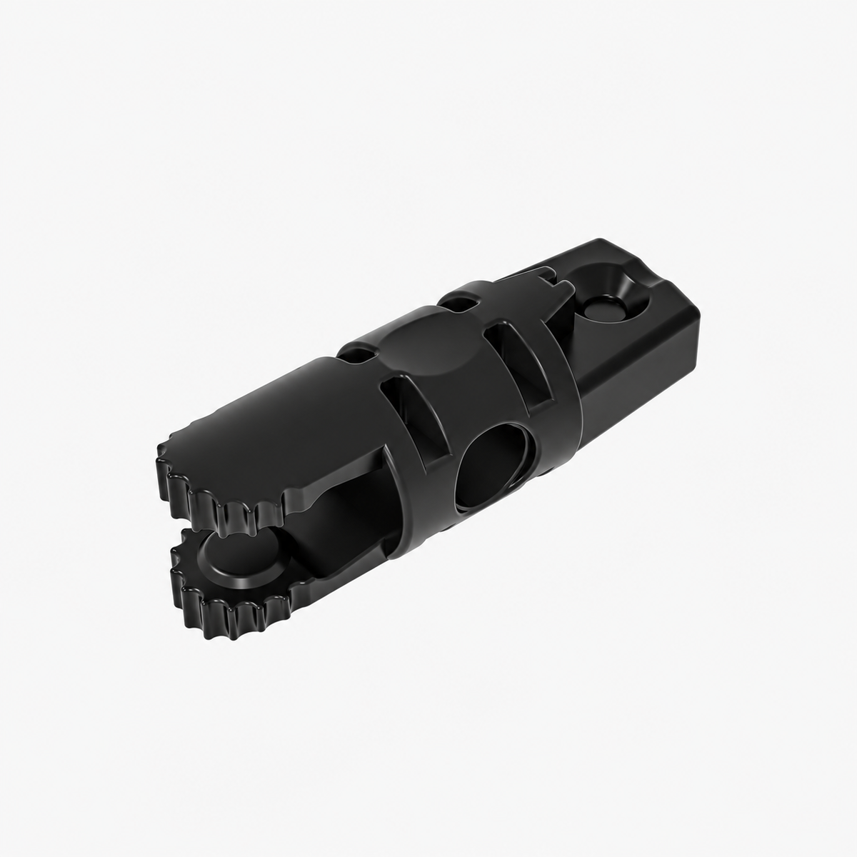 30554b | Hinge Cylinder 1 x 3 Locking with 1 Finger and 2 Fingers on Ends, without Hole