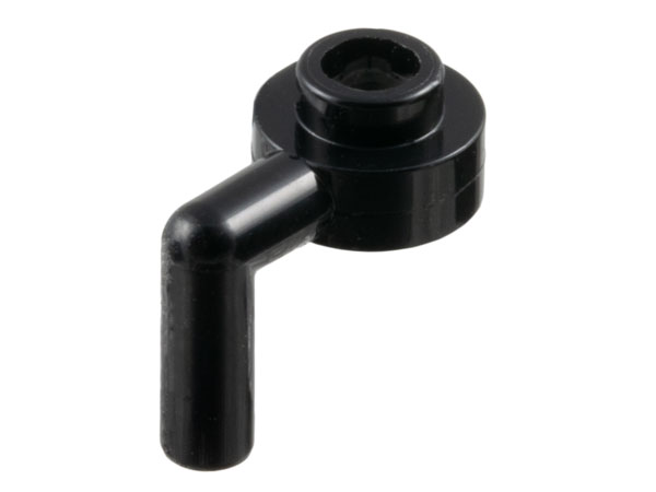3661 | Plate, Round 1 x 1 Open Stud with Bar Arm Down