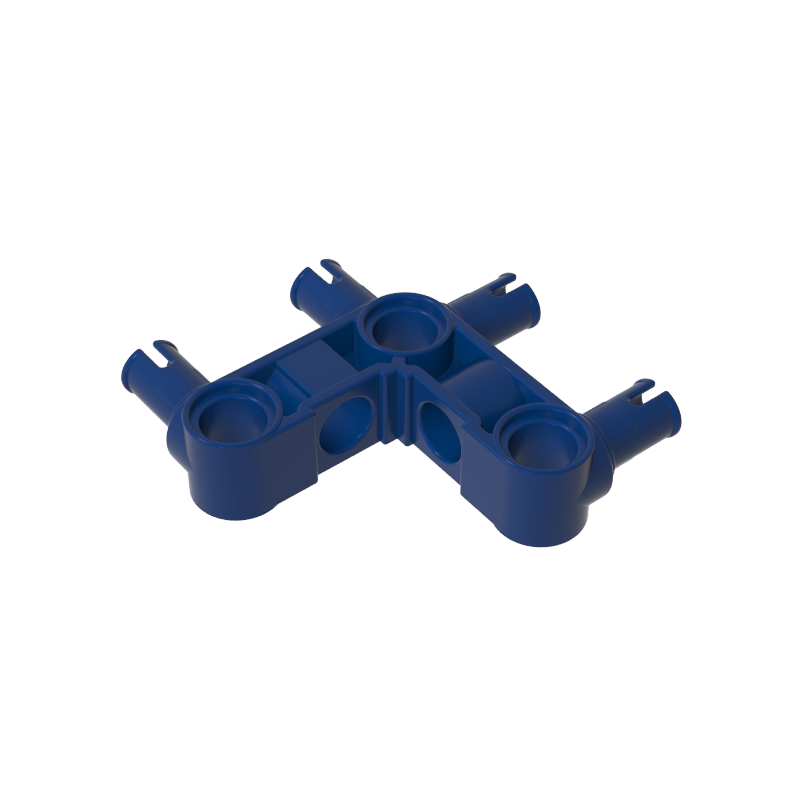 55615 | Technical Pin Connector Perpendicular 3 x 3 Bent with 4 Pins