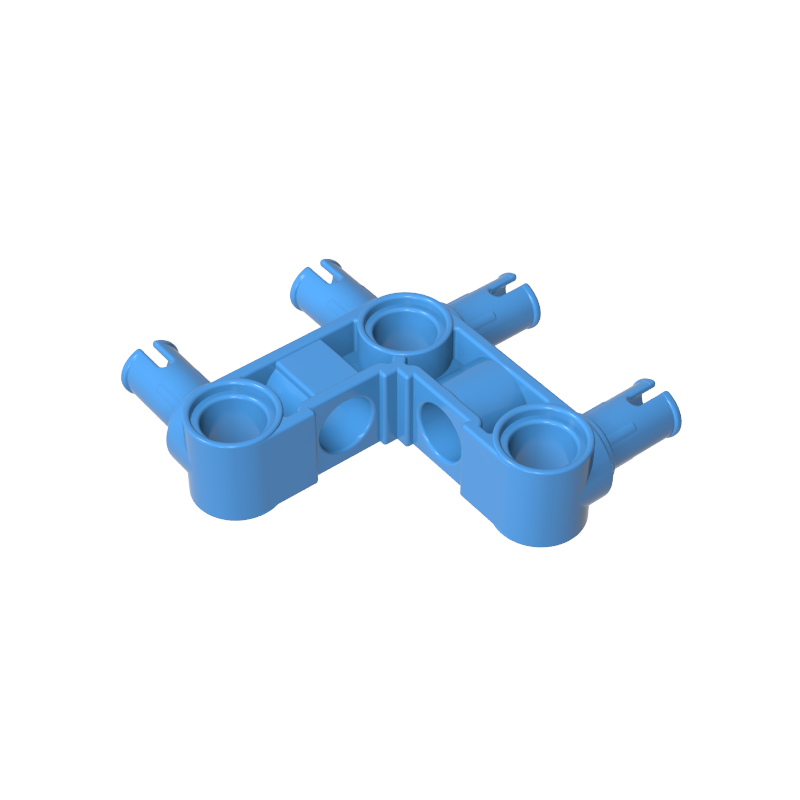 55615 | Technical Pin Connector Perpendicular 3 x 3 Bent with 4 Pins