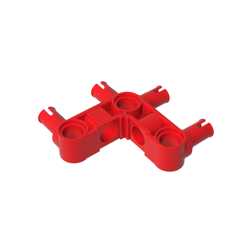 55615 | Technical Pin Connector Perpendicular 3 x 3 Bent with 4 Pins