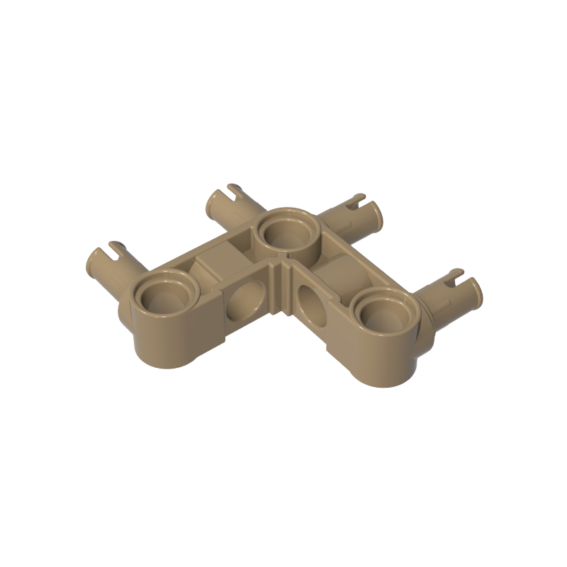55615 | Technical Pin Connector Perpendicular 3 x 3 Bent with 4 Pins