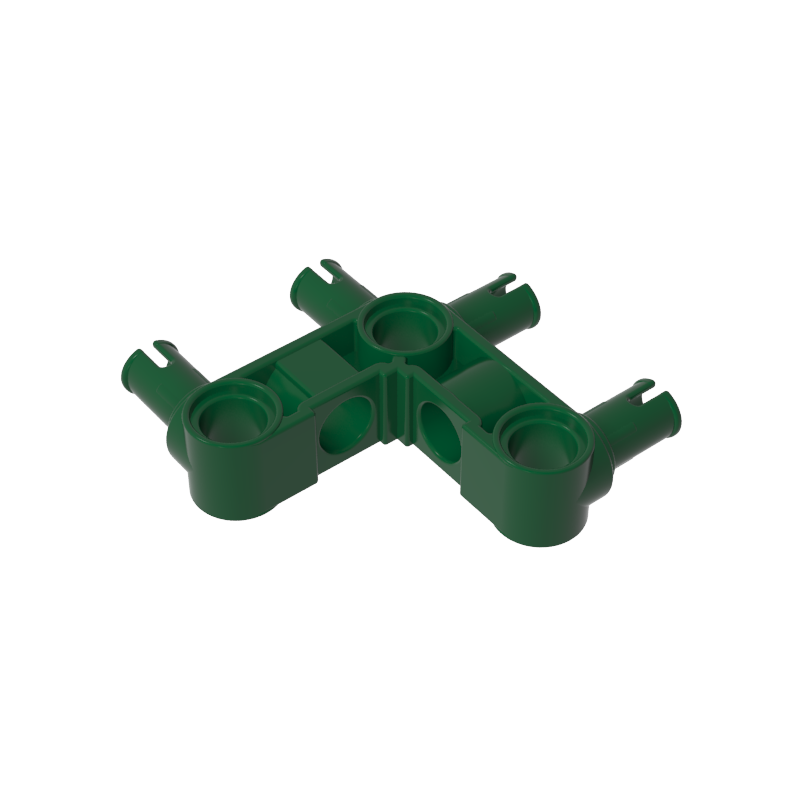 55615 | Technical Pin Connector Perpendicular 3 x 3 Bent with 4 Pins