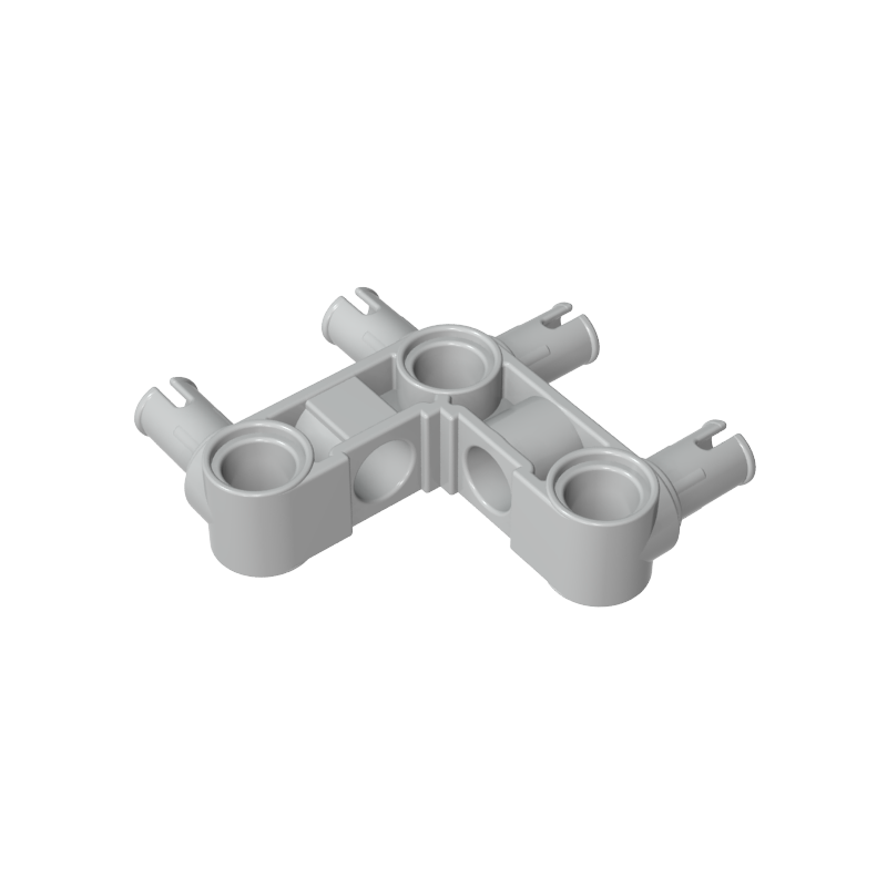 55615 | Technical Pin Connector Perpendicular 3 x 3 Bent with 4 Pins