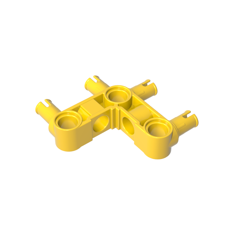 55615 | Technical Pin Connector Perpendicular 3 x 3 Bent with 4 Pins