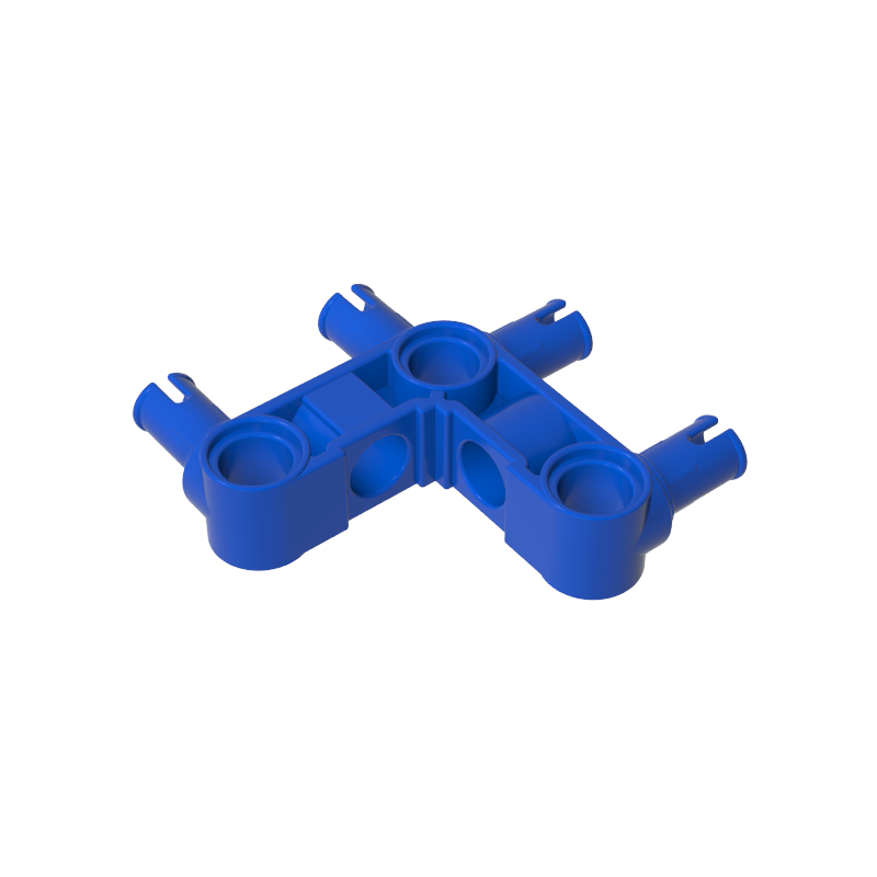 55615 | Technical Pin Connector Perpendicular 3 x 3 Bent with 4 Pins
