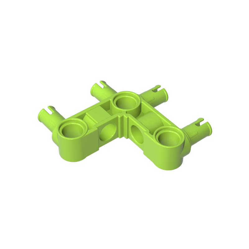 55615 | Technical Pin Connector Perpendicular 3 x 3 Bent with 4 Pins