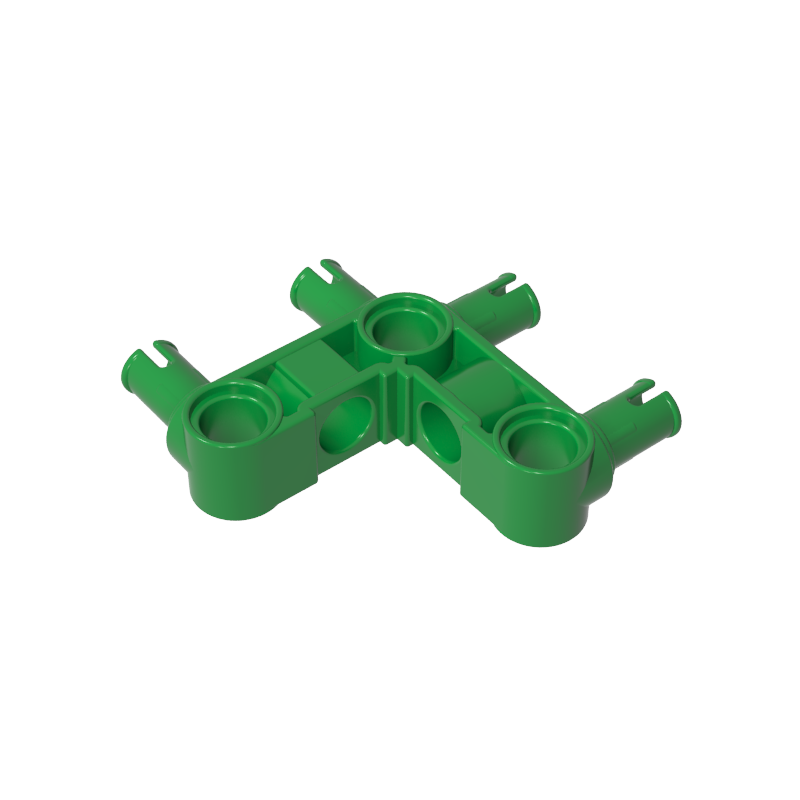 55615 | Technical Pin Connector Perpendicular 3 x 3 Bent with 4 Pins