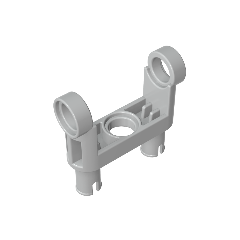 48496 | Technical Pin Connector Toggle Joint Smooth Double with 2 Pins