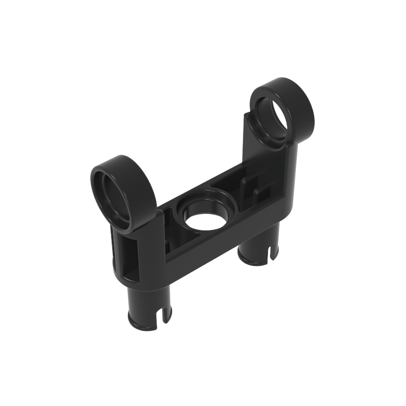 48496 | Technical Pin Connector Toggle Joint Smooth Double with 2 Pins