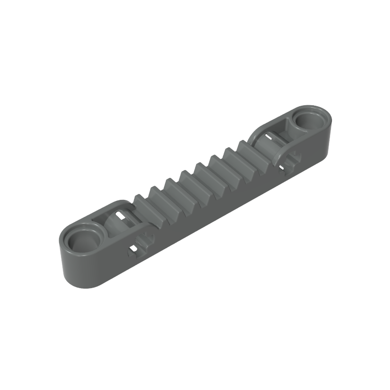 87761 | Technical Gear Rack 1 x 7 with Axle and Pin Holes