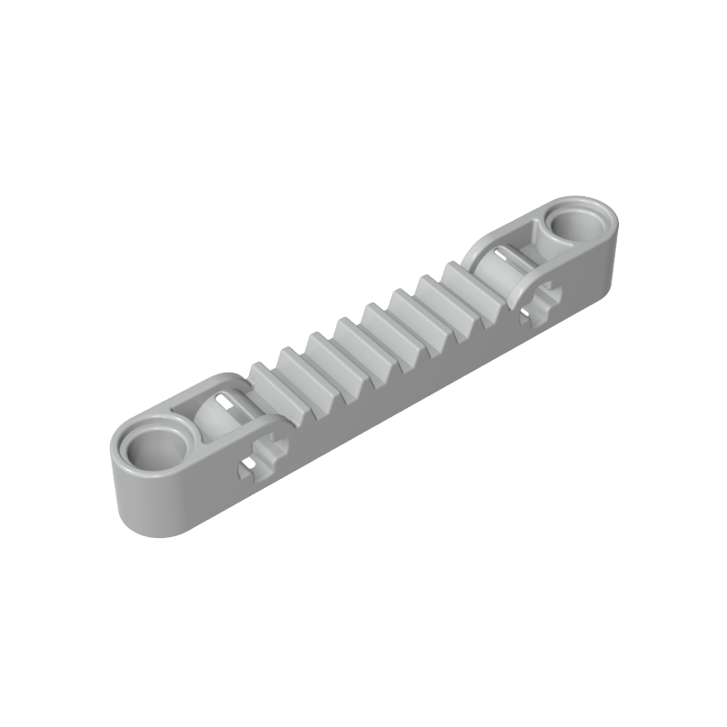 87761 | Technical Gear Rack 1 x 7 with Axle and Pin Holes