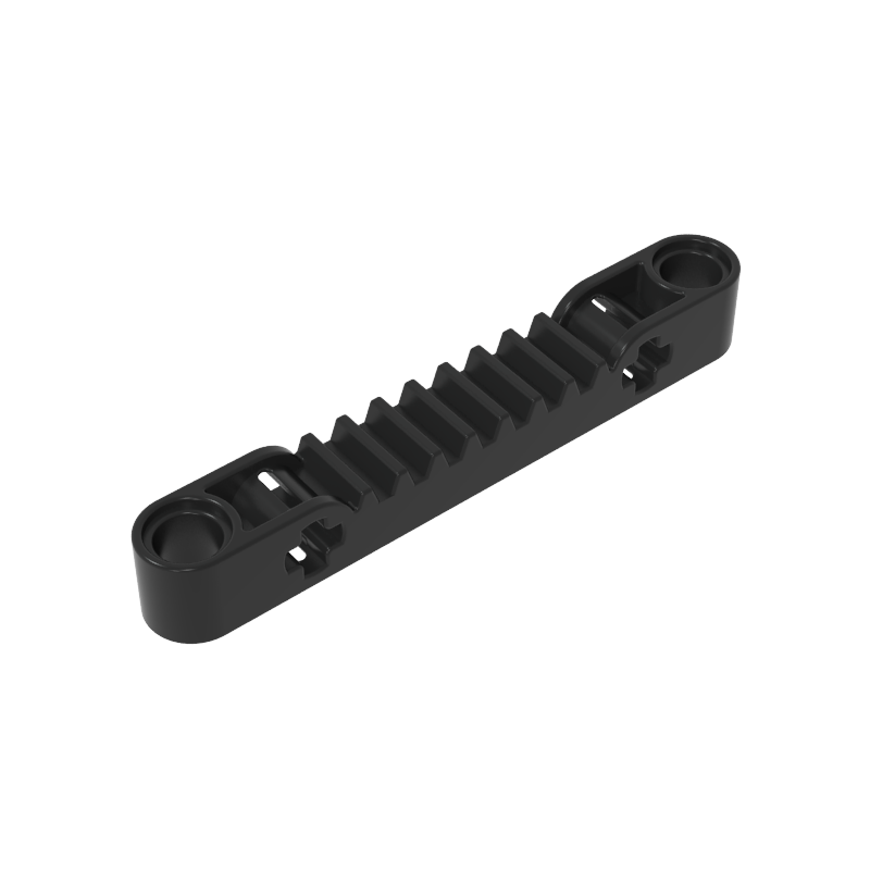 87761 | Technical Gear Rack 1 x 7 with Axle and Pin Holes