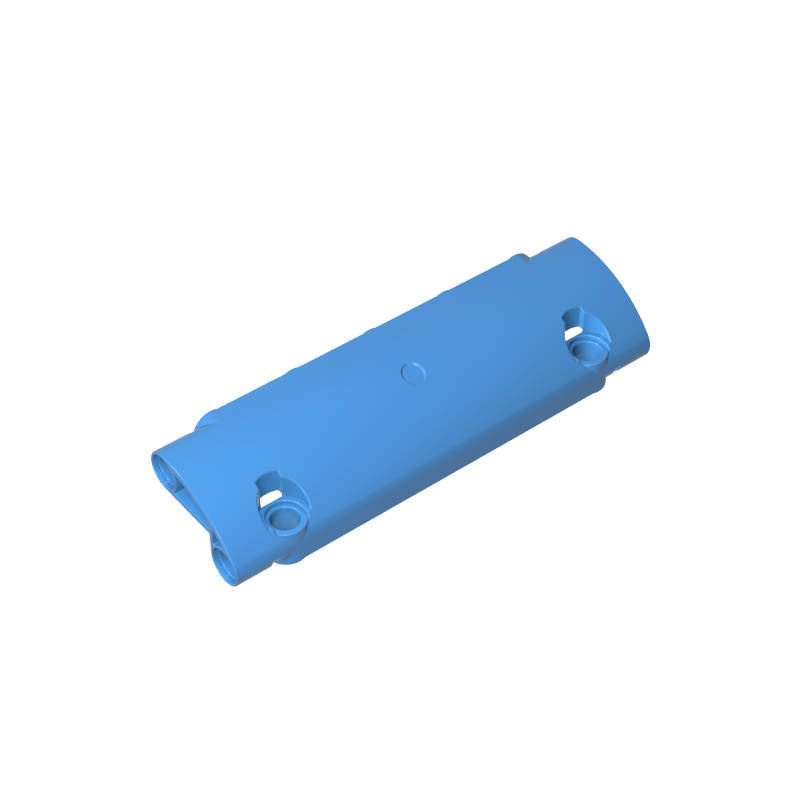 62531 | Technical Panel Curved 11 x 3 with 2 Pin Holes through Panel Surface